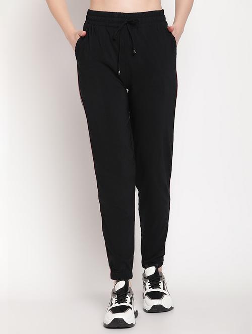 drawstring waist solid jogger - 18277378 - Very Small Image - 1