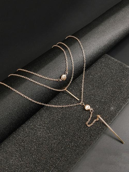  stunning gold charm necklace  - 18281049 - Very Small Image - 1