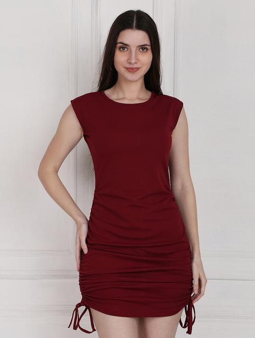 women's solid bodycon dress - 18283271 - Very Small Image - 1