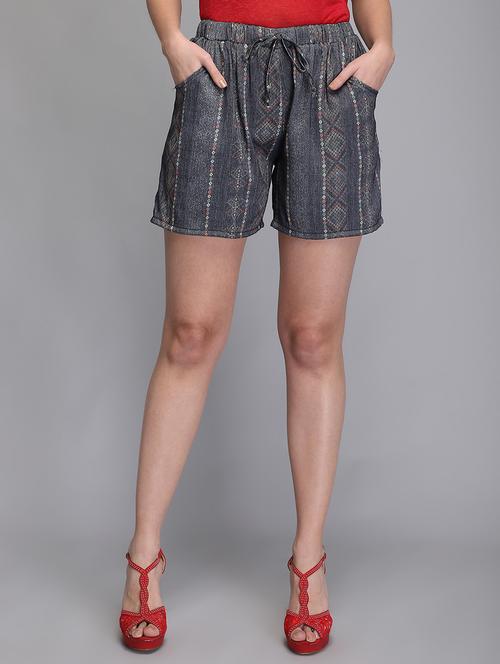 mid rise printed short - 18283364 - Very Small Image - 1