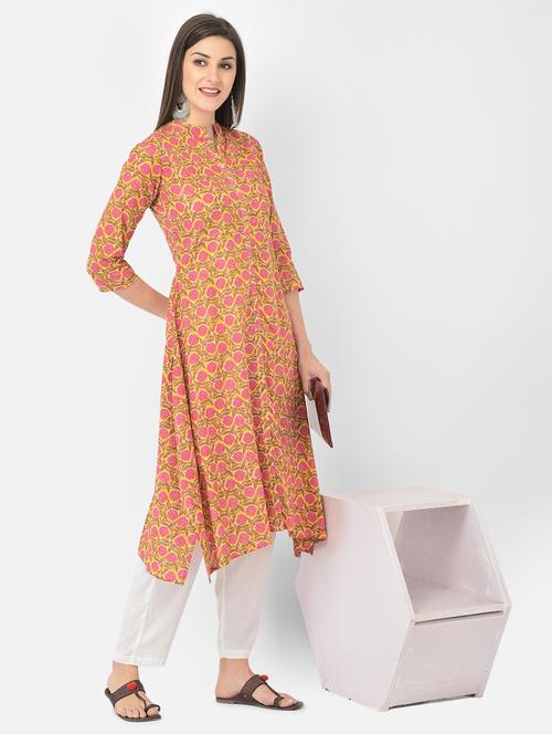 women's asymmetric kurta - 18284565 - Very Small Image - 1