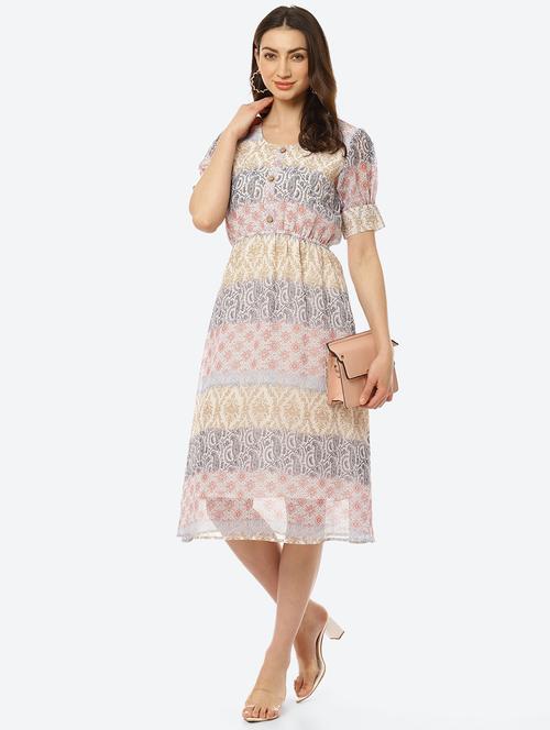 women's  polka dots dress - 18284894 - Very Small Image - 1