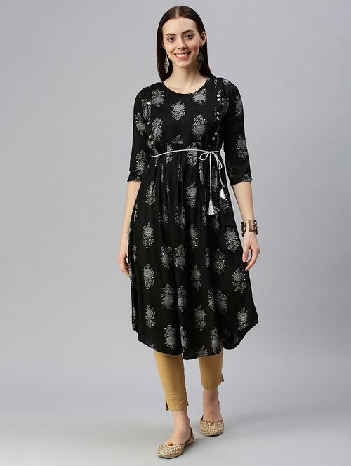Women's A-line Kurta - 18284944 - Very Small Image - 1