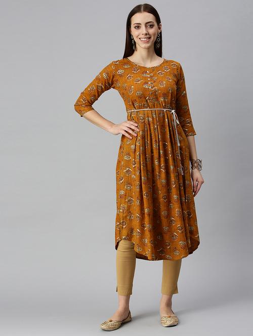 Women's A-line Kurta - 18284952 - Very Small Image - 1