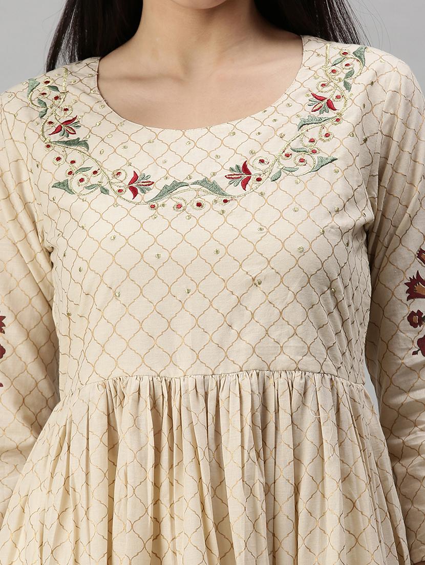 women's flared kurta - 18285007 - Zoom Image - 4