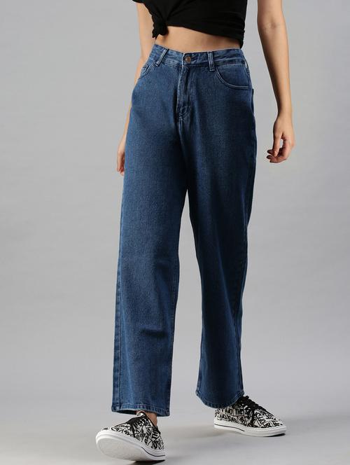 high rise stone washed jean - 18285680 - Very Small Image - 1
