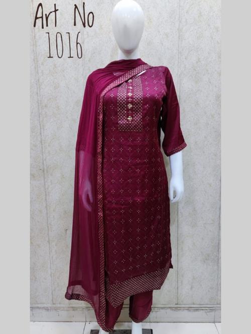 straight kurta with pant and dupatta  - 18285961 - Very Small Image - 1