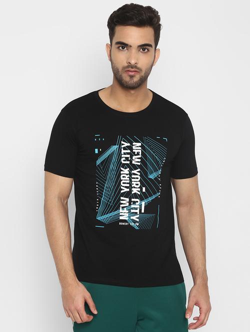 black printed t-shirt - 18286676 - Very Small Image - 1