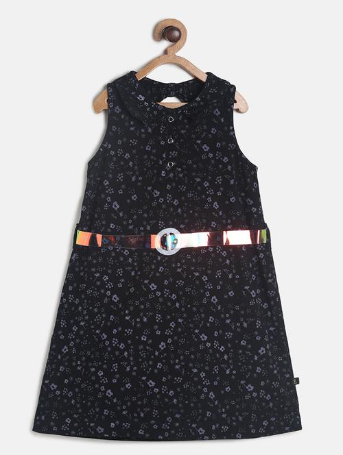 girls round neck sleeveless frock - 18286730 - Very Small Image - 1