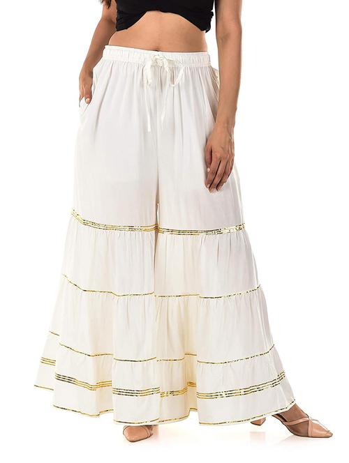 solid white sharara - 18287016 - Very Small Image - 1
