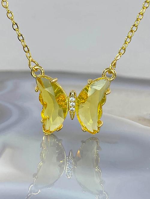 gold plated long necklace - 18287845 - Very Small Image - 1