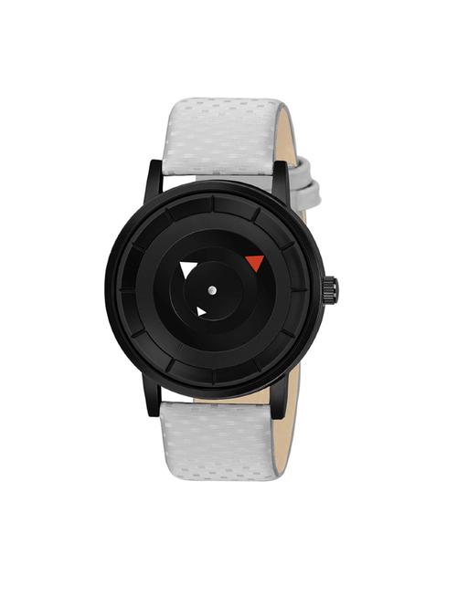 mt-08 white  watch with genuine leather strap for boys - 18289151 - Very Small Image - 1