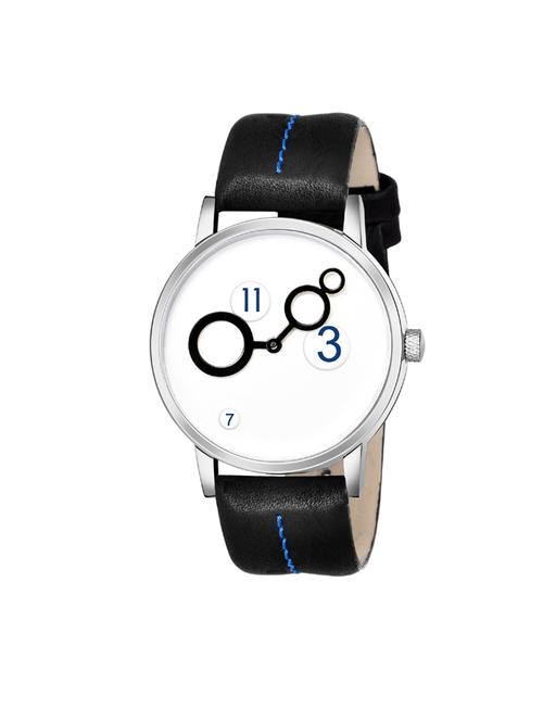 mt-11 black  watch with genuine leather strap for boys - 18289190 - Very Small Image - 1