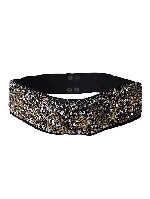 black satin belt - 18289721 - Very Small Image - 1