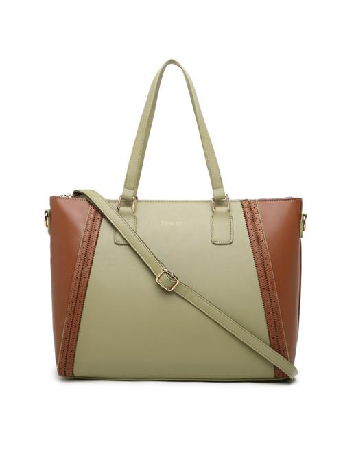 green solid regular tote - 18290387 - Very Small Image - 1