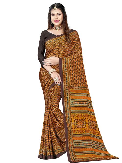 batik printed saree  with blouse - 18291310 - Very Small Image - 1