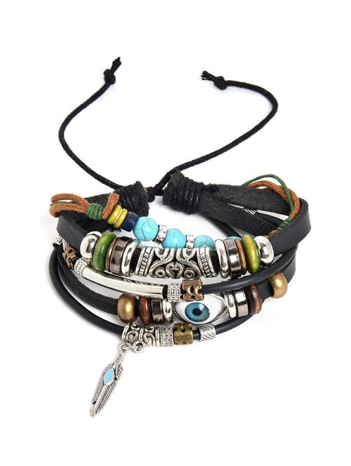 multi colored metal bangle bracelet - 18291968 - Very Small Image - 1