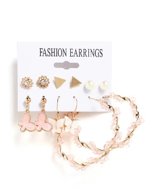 gold metal  earring - 18292015 - Very Small Image - 1