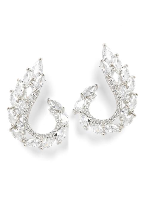 silver metal studs earring - 18292026 - Very Small Image - 1