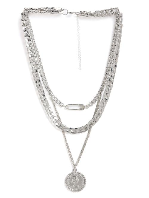 silver metal  necklace - 18292048 - Very Small Image - 1