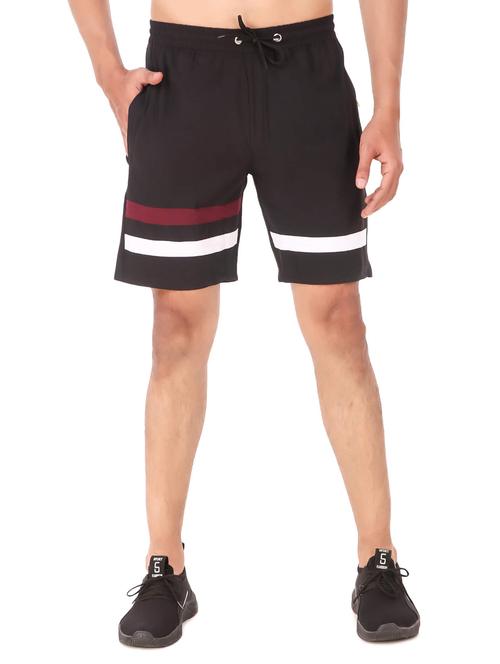 black color block short - 18292385 - Very Small Image - 1