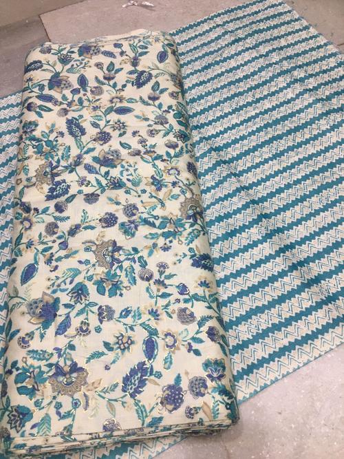 cotton unstitched suit  - 18293575 - Very Small Image - 1