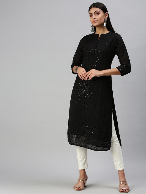 Women's Straight Kurta - 18294665 - Very Small Image - 1