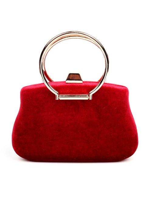 red solid regular clutch - 18297583 - Very Small Image - 1