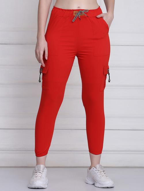 drawstring waist solid jogger - 18298457 - Very Small Image - 1