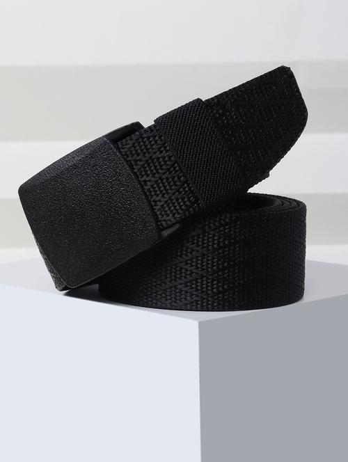 black fabric belt - 18300003 - Very Small Image - 1