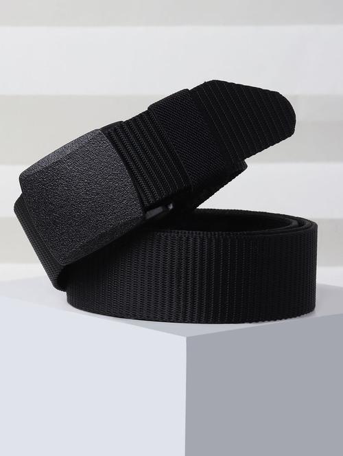 black fabric belt - 18300004 - Very Small Image - 1