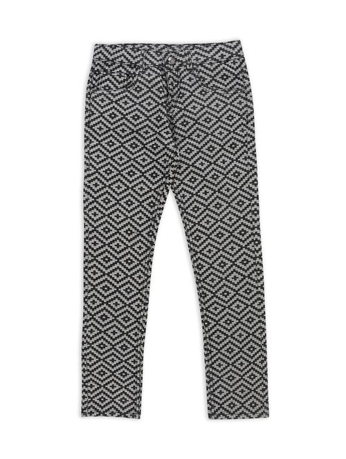 grey printed jean - 18300901 - Very Small Image - 1
