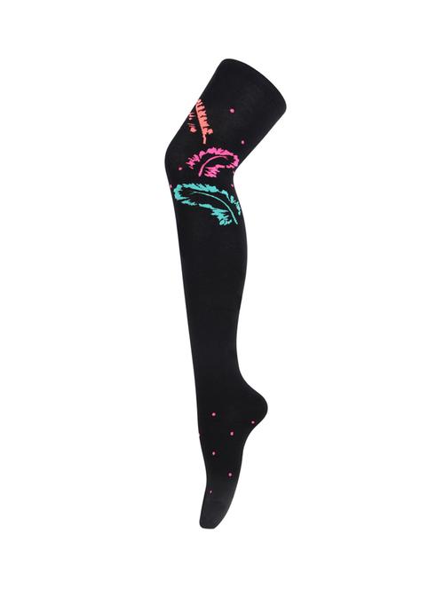 women printed knee high socks - 18301300 - Very Small Image - 1
