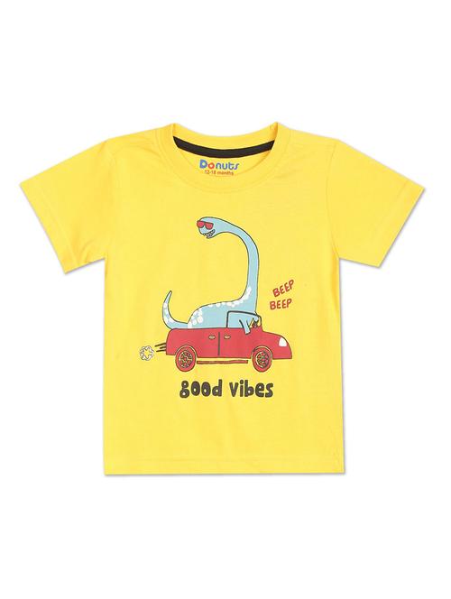 round neck printed t-shirt - 18302168 - Very Small Image - 1