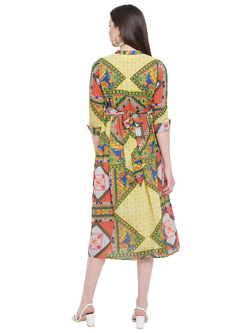 women's madhubani dress - 18302723 - Zoom Image - 2