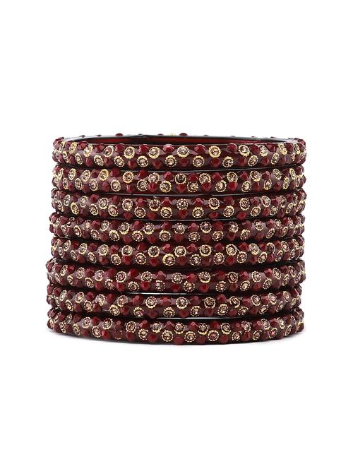 purple glass bangle - 18303972 - Very Small Image - 1