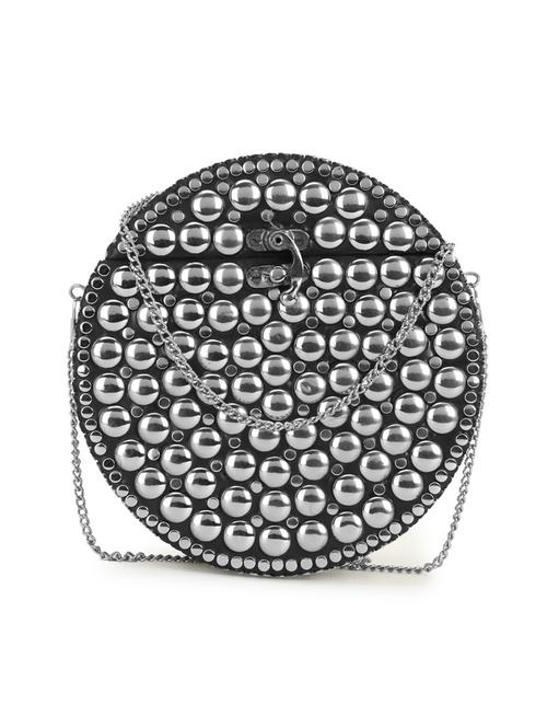 black embellished box clutch - 18305583 - Very Small Image - 1