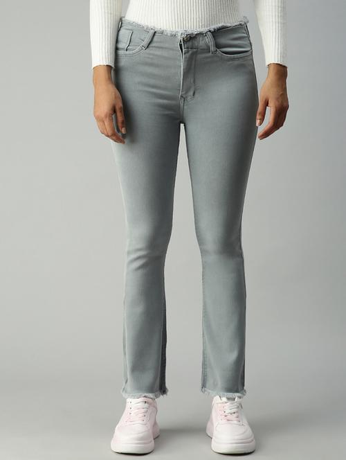 women's plain slim fit jeans - 18306557 - Very Small Image - 1