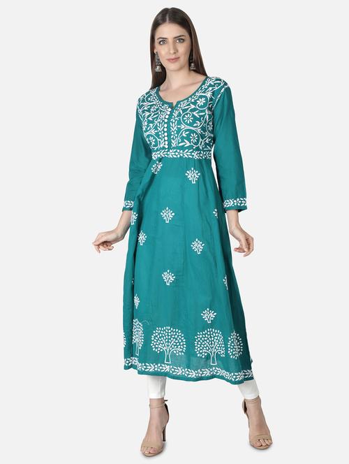 women's a-line kurta - 18306960 - Very Small Image - 1