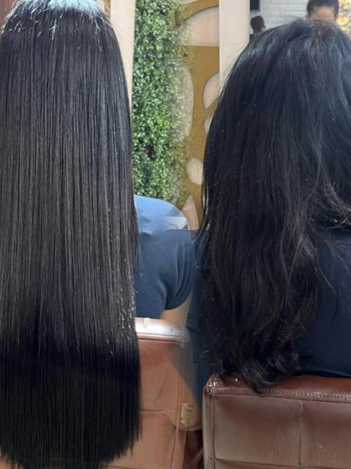 hair extensions black color  - 18307540 - Very Small Image - 1