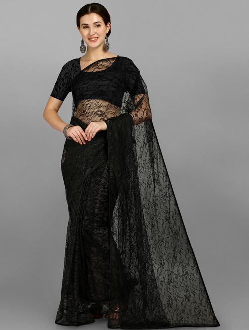 self designed printed saree - 18309085 - Very Small Image - 1