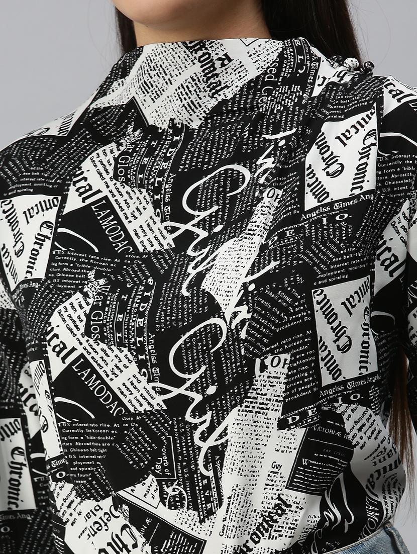 women's straight high neck top - 18310515 - Zoom Image - 5