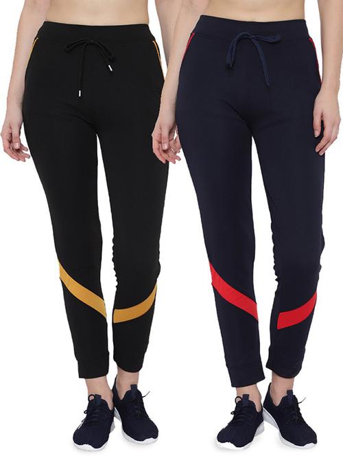pack of 2 drawstring waist track pant - 18311253 - Very Small Image - 1