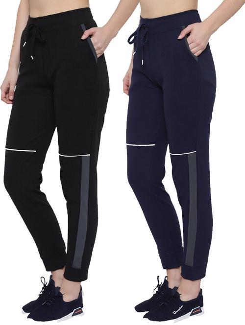 pack of 2 drawstring waist track pant - 18311312 - Very Small Image - 1