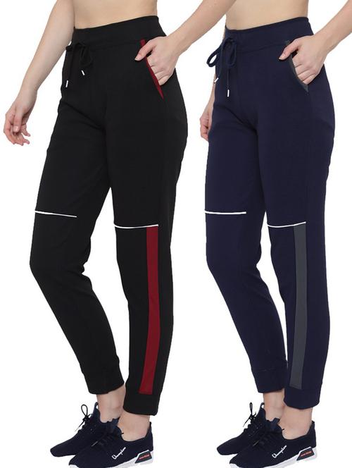 pack of 2 drawstring waist track pant - 18311326 - Very Small Image - 1
