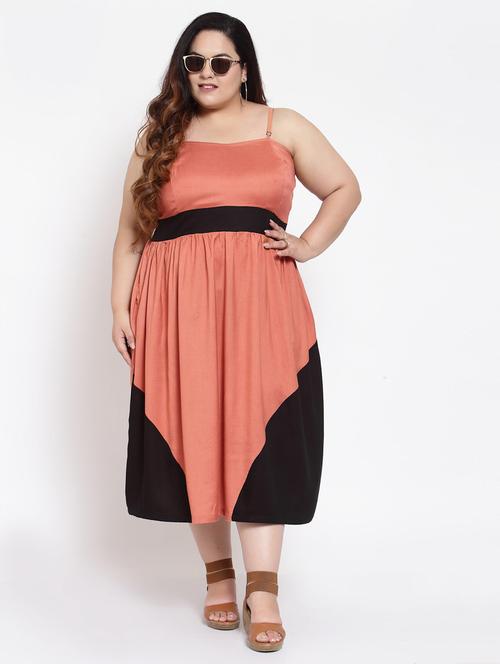 women's fit & flare  dress - 18311538 - Very Small Image - 1