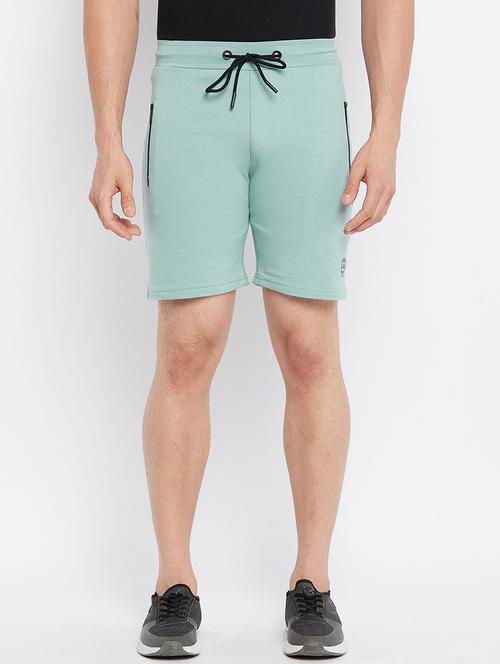 blue solid blend short - 18312053 - Very Small Image - 1