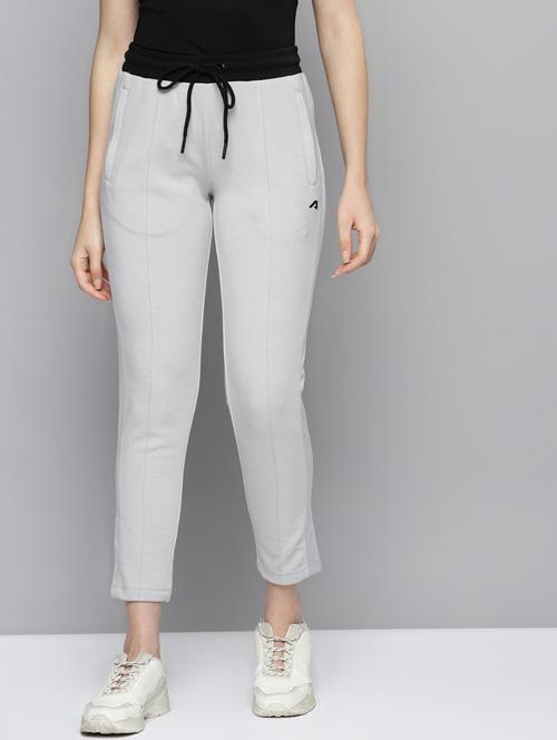 Mid Rise Solid Track Pant - 18312973 - Very Small Image - 1