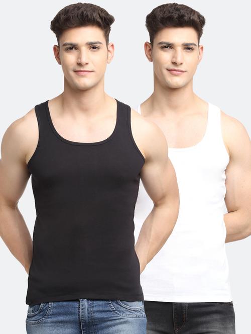 set of 2 solid vest - 18313194 - Very Small Image - 1