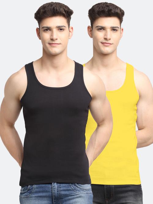 set of 2 solid vest - 18313198 - Very Small Image - 1